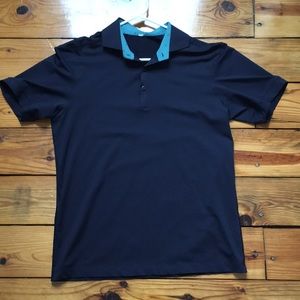 LuluLemon Dark Blue Golf shirt